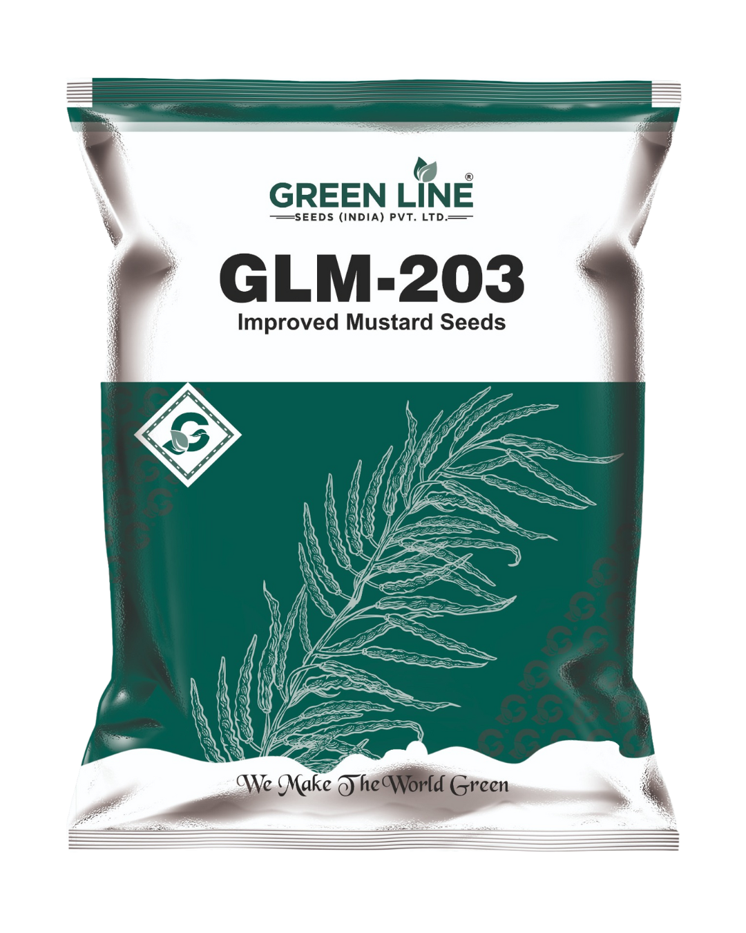 GLM-203 (Improved Yellow Mustard Seed) (1Kg)
