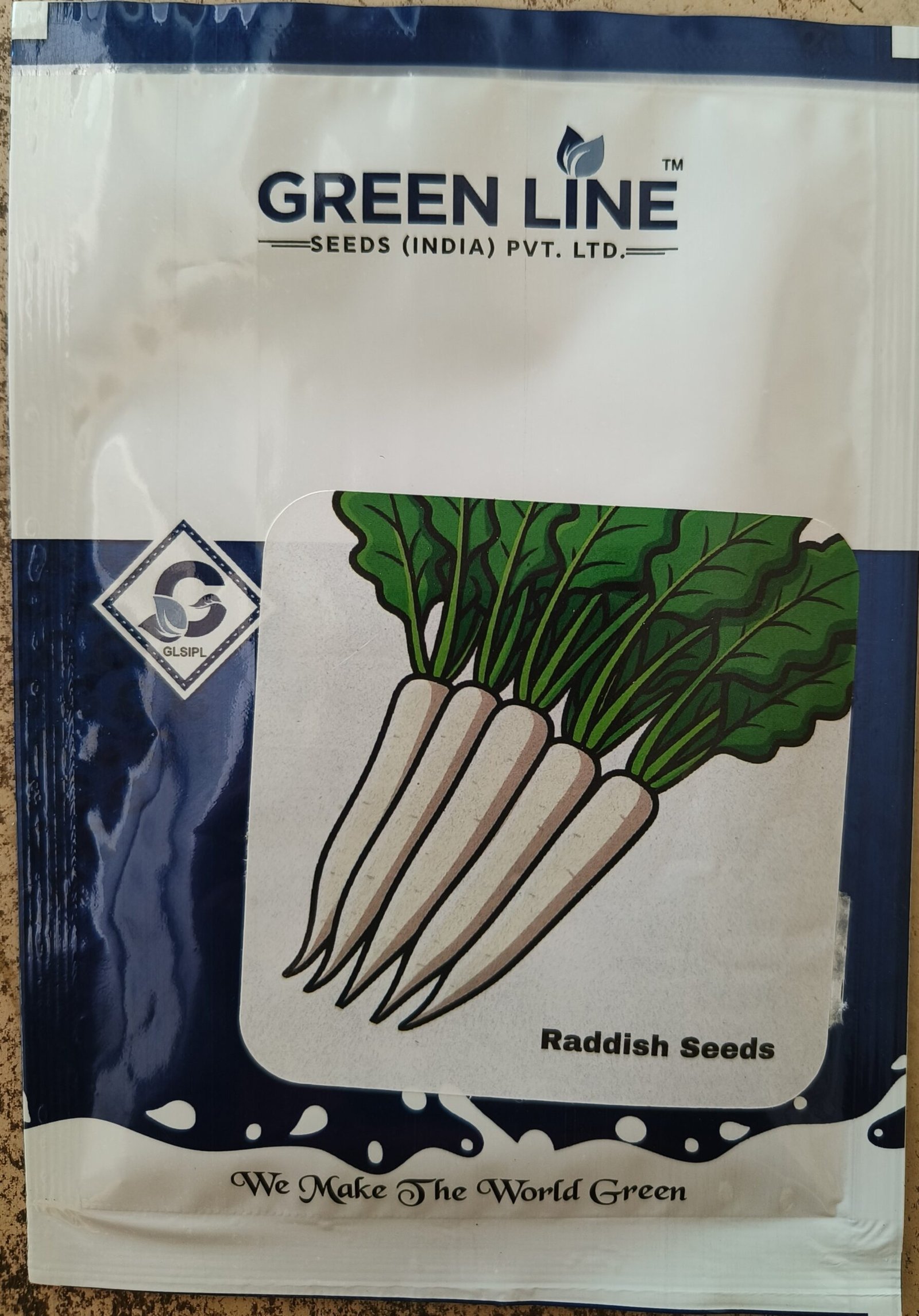 Hybrid Radish Seeds (GLV-429)(25Gms)